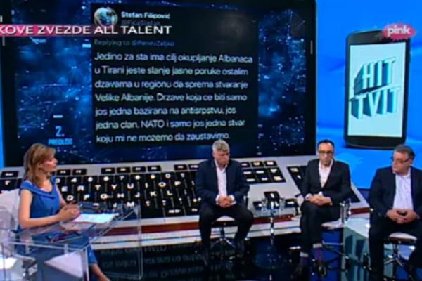 LAZANSKI JE VIKAO NA VODITELJKU PINKA I NAPRAVIO HAOS U STUDIJU! Otkrio je zašto mu u ZAGREBU nije smeo niko ništa