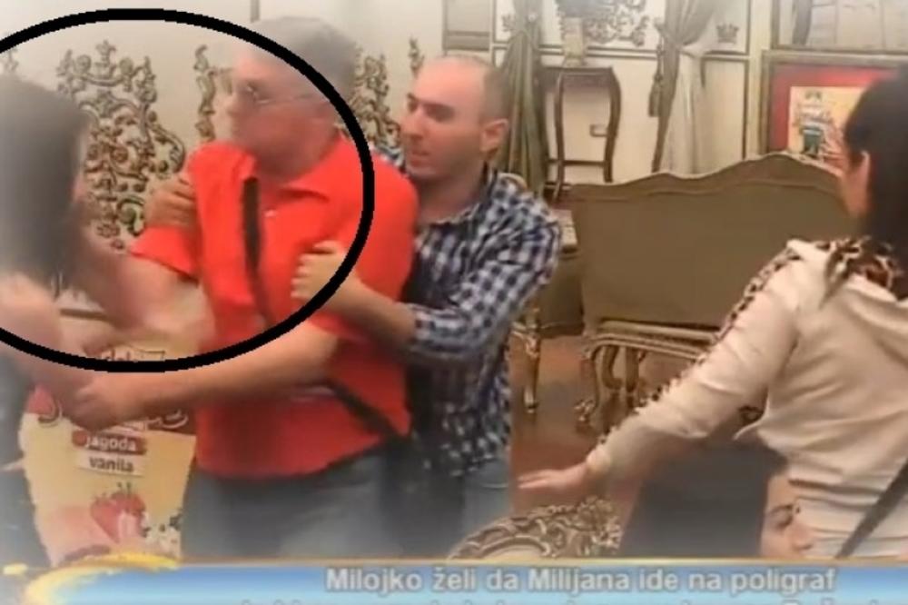 MILOJKO PREBIO MILIJANU!DOSTA MU JE! Odvalio joj šamarčinu da je nastao MUK u vili (VIDEO)