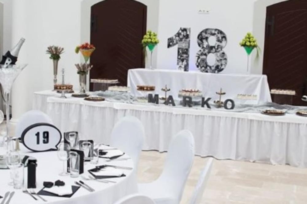 NAJBOGATIJE PUNOLETSTVO IKADA VIĐENO! Sve fotke sa 18. rođendana sina Dragane Mirković: DVORAC, GUTAČI VATRE...