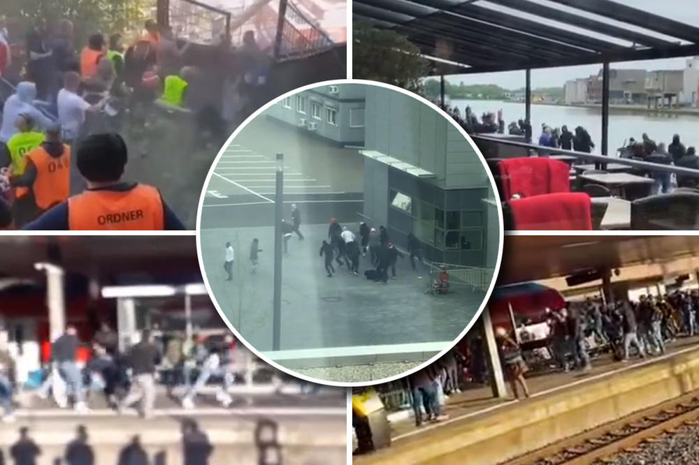 SEVALE ŠTANGLE I PENDRECI, PUCALE LOBANJE: Ni Nemačka nije što je bila, huligani izlomili četiri grada!