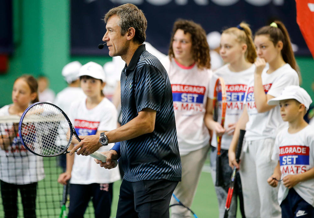 Mats Vilander je održao trening sa decom