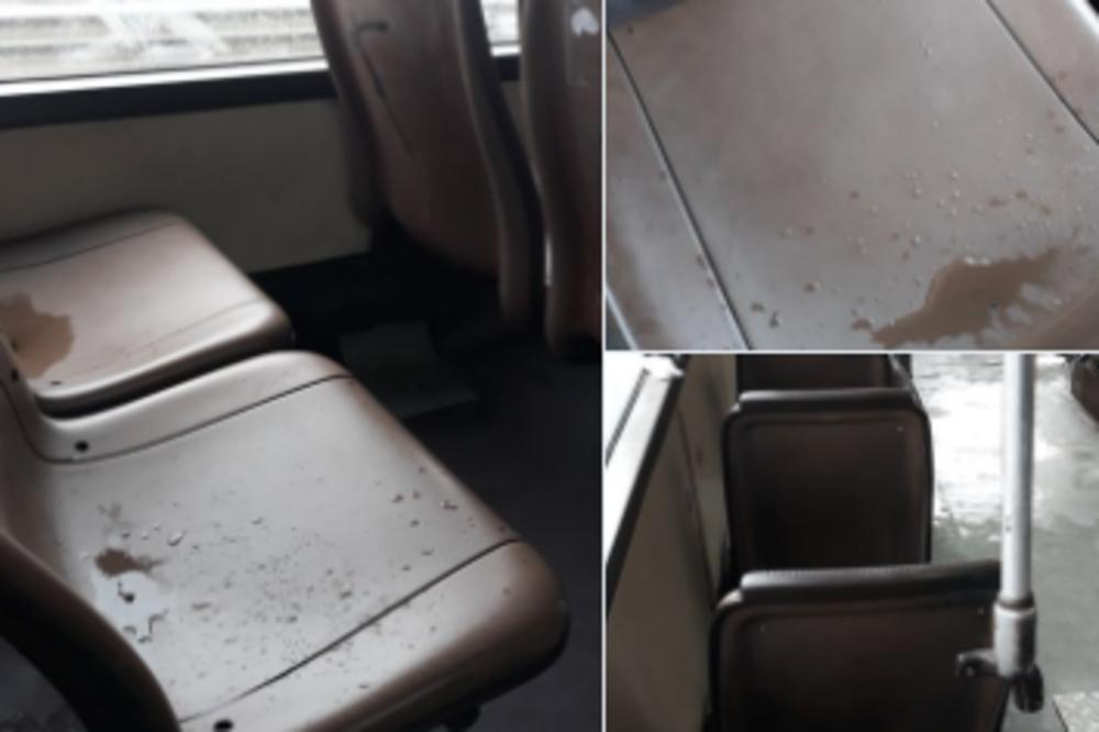 U AUTOBUS MOŽE, ALI SAMO SA KIŠOBRANOM! Da, ovo je snimljeno u srcu BG-a, verovali ili ne! (FOTO)