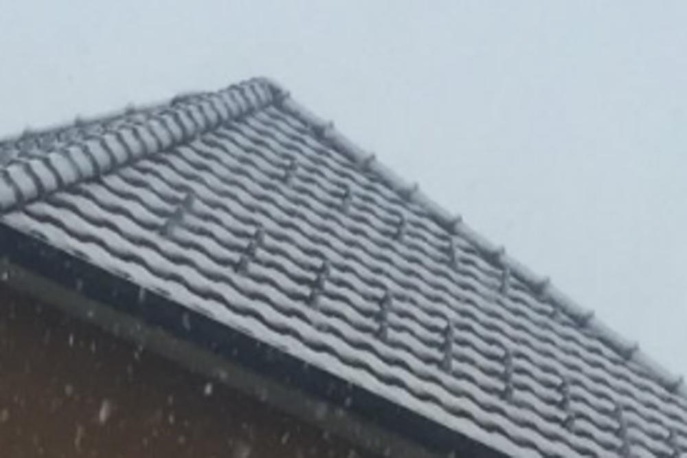 PAO PRVI SNEG U BEOGRADU! Pogledajte kroz prozor, u ova 2 dela grada se već zabelelo