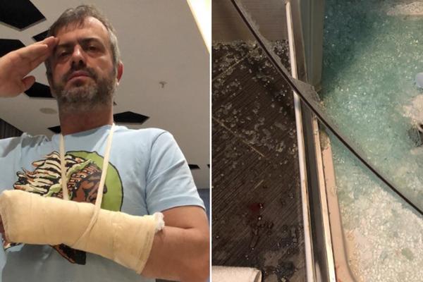 SERGEJU TRIFUNOVIĆU POLA RUKE U GIPSU! Ko je pokušao atentat na lidera PSG?! (FOTO)