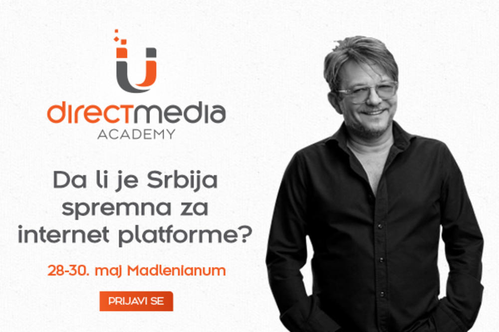 DIRECT MEDIA AKADEMIJA NAJAVLJUJE GOSTOVANJA SPECIJALNIH GOSTIJU: Dragan Bjelogrlić 30. maja u Madlenijanumu