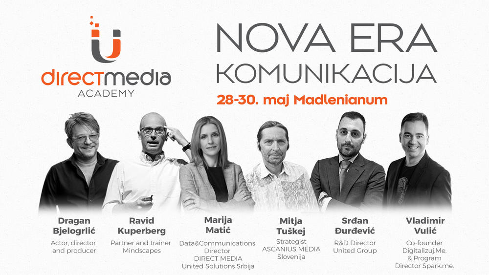 Predavači na Direct Media Akademiji    