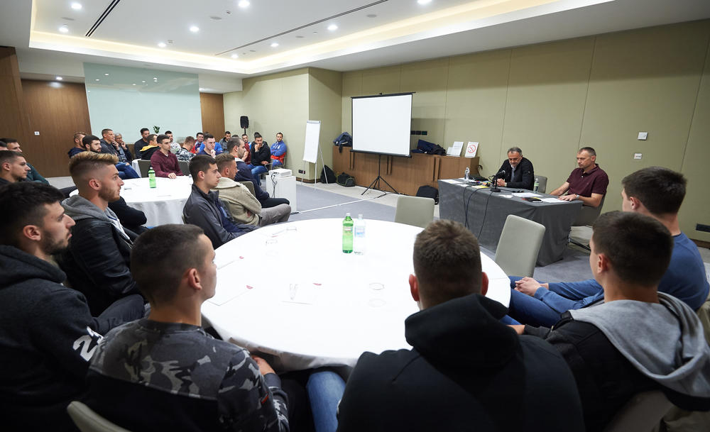 Zoran Gajić se obratio odbojkašima  