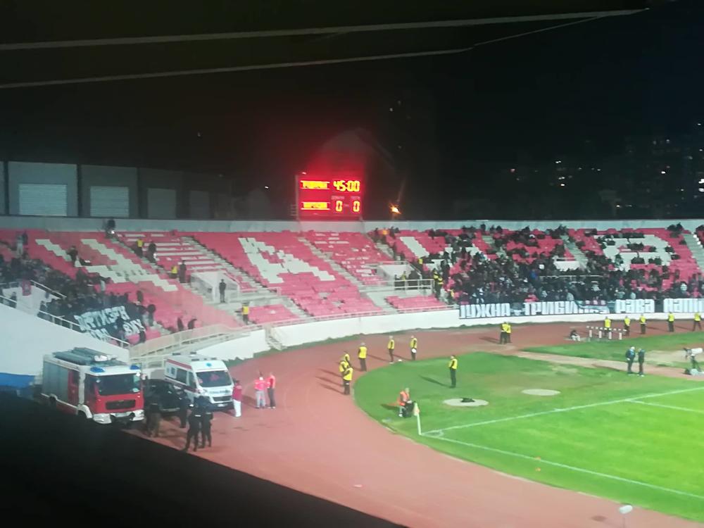 Na istoj tribini Grobari jug i Partizanovci