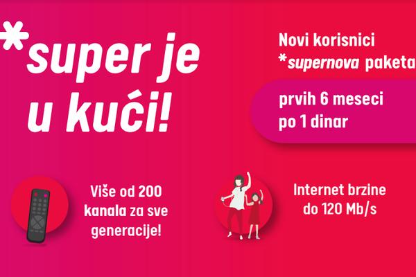 Supernova ponuda za celu porodicu i sve generacije