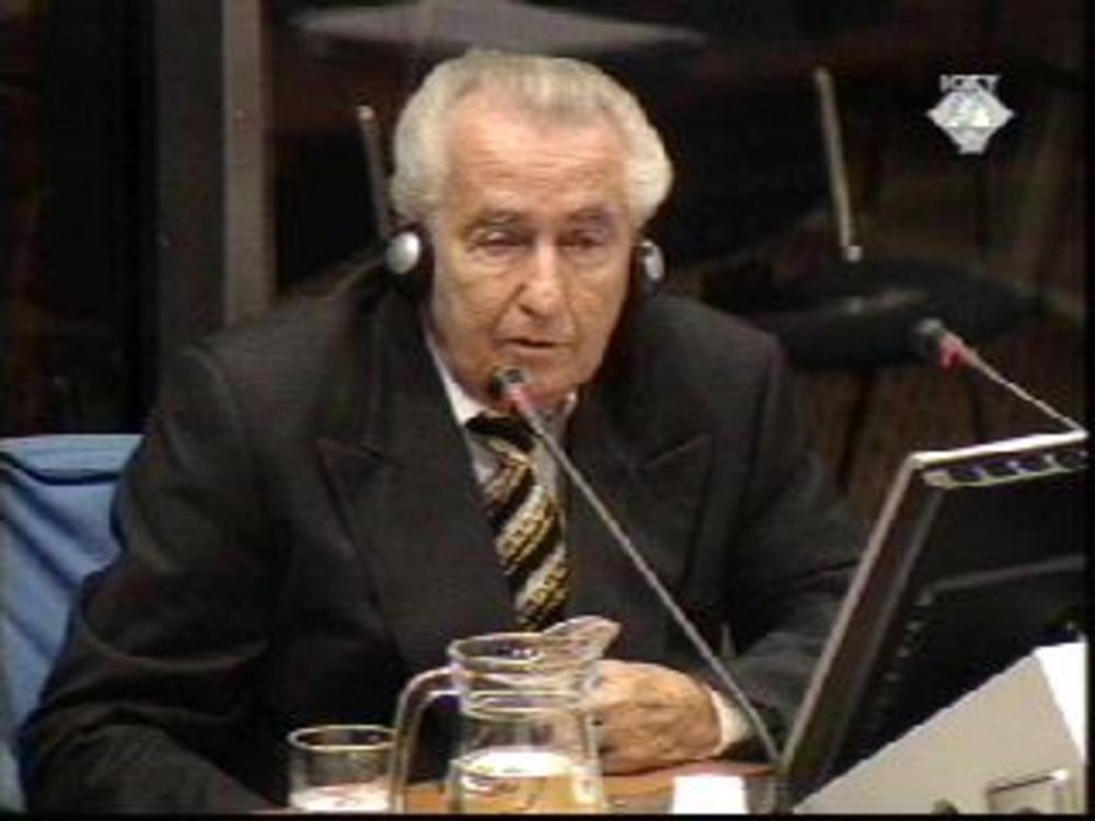 Marković kao svedok u Hagu