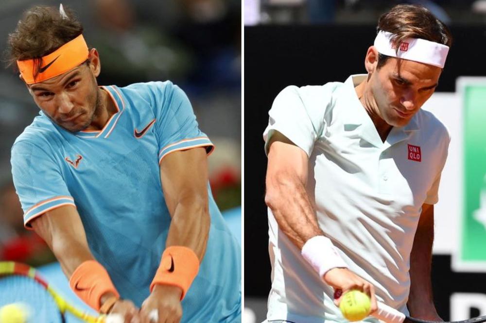MOĆNI RAFA I RODŽER: Nadal i Federer spremni za dva meča u jednom danu! Počistili protivnike u Rimu!