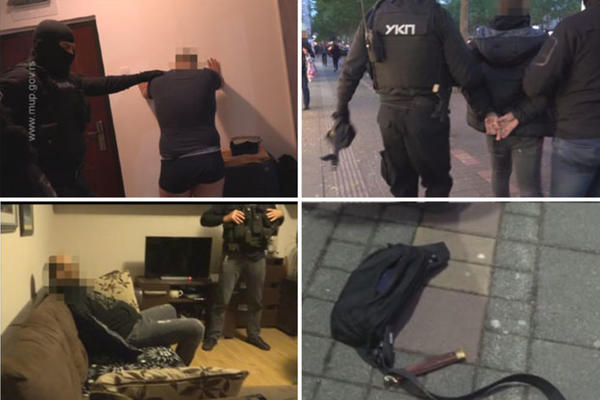 DILERI OPET POPADALI U GAĆAMA! Krimose iz Beograd hvatali nasred ulice, SPECIJALCI IM UPADALI I U STANOVE (VIDEO)