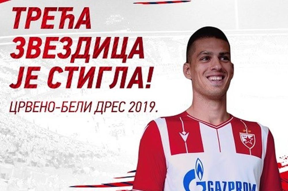 ZVEZDA ZOVE NAVIJAČE NA PROMOCIJU DRESA: Delije mogu da nabave novu opremu sa 3 zvezdice i pre meča u nedelju!