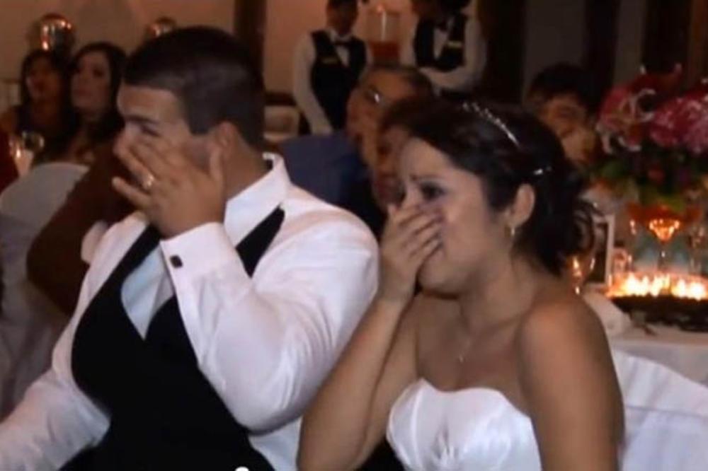 OTAC ODBIO DA DRŽI GOVOR NA VENČANJU SVOJE ĆERKE: Ali onda je uradio neverovatnu stvar! MLADA U SUZAMA! (VIDEO)