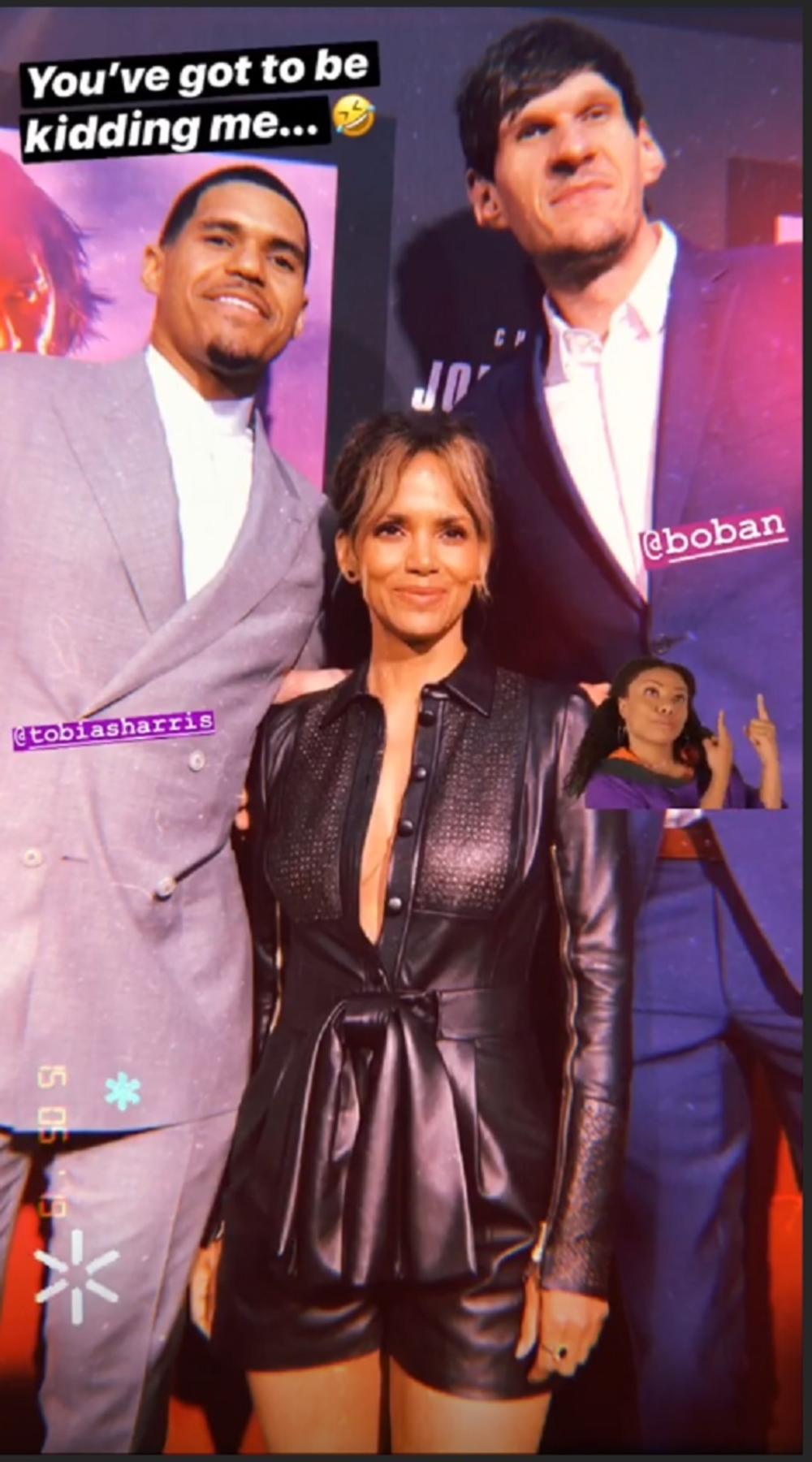 Hale Beri sa Marjanovićem i Harisom  