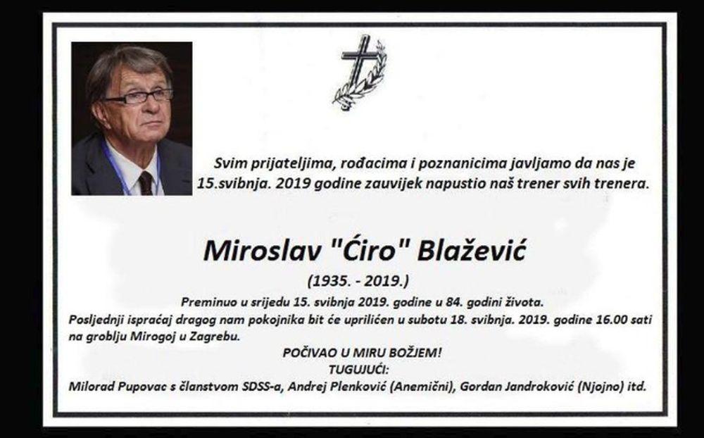 Smrtovnica kruži društvenim mrežama  