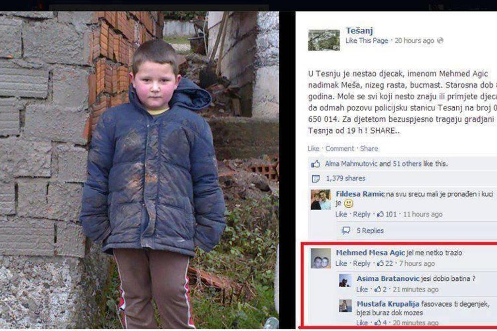 DEČAK NESTAO U TEŠNJU, TRAŽIO GA CEO GRAD, SVI U STRAHU! Došlo je do NEVIĐENOG obrta od kojeg su se svi SKAMENILI