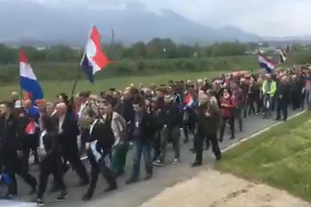 INCIDENT U BLAJBURGU: Uhapšen USTAŠA, policija ga ODMAH UHVATILA, čim su videli šta radi!