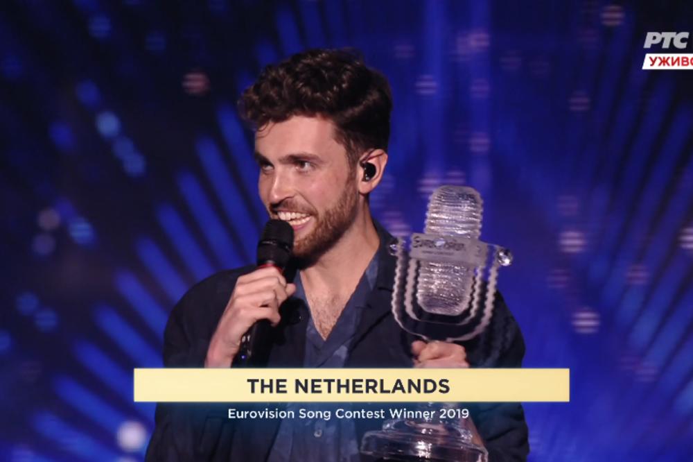 HOLANDIJA ODNELA POBEDU NA EVROVIZIJI: Makedoncima ZAMALO IZMAKAO TRON! Nevena Božović se nije proslavila!