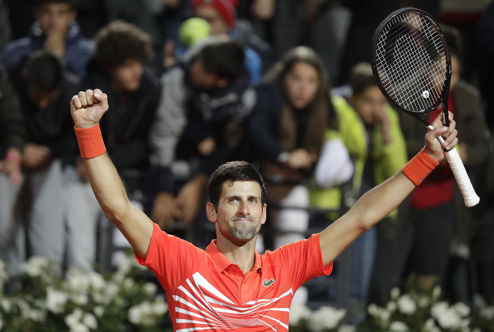 Novak Đoković ima 4 titule u Rimu