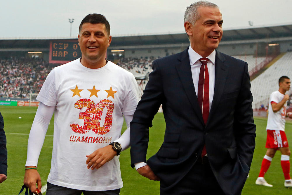 NIJE IZDRŽAO, EMOCIJE PUKLE TERZIĆA PRED SEVEROM: Igrači, stručni štab i uprava Zvezde pravili ludnicu s Delijama!