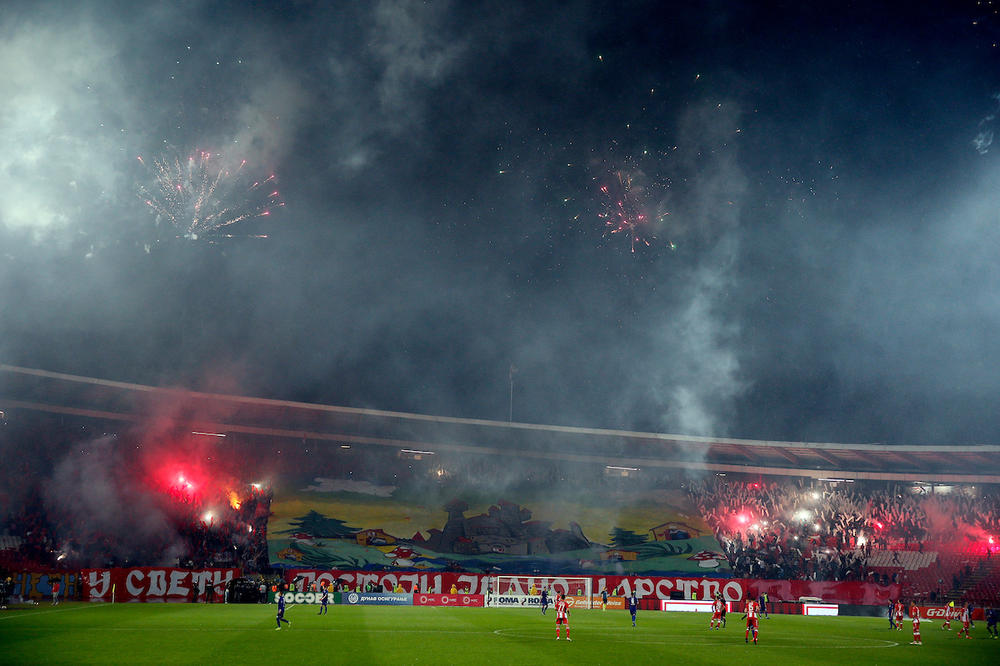 DELIJE OBELEŽILE 30. GODINA OD POSTOJANJA: Navijači Zvezde priredili performans koji će Marakana večno pamtiti!