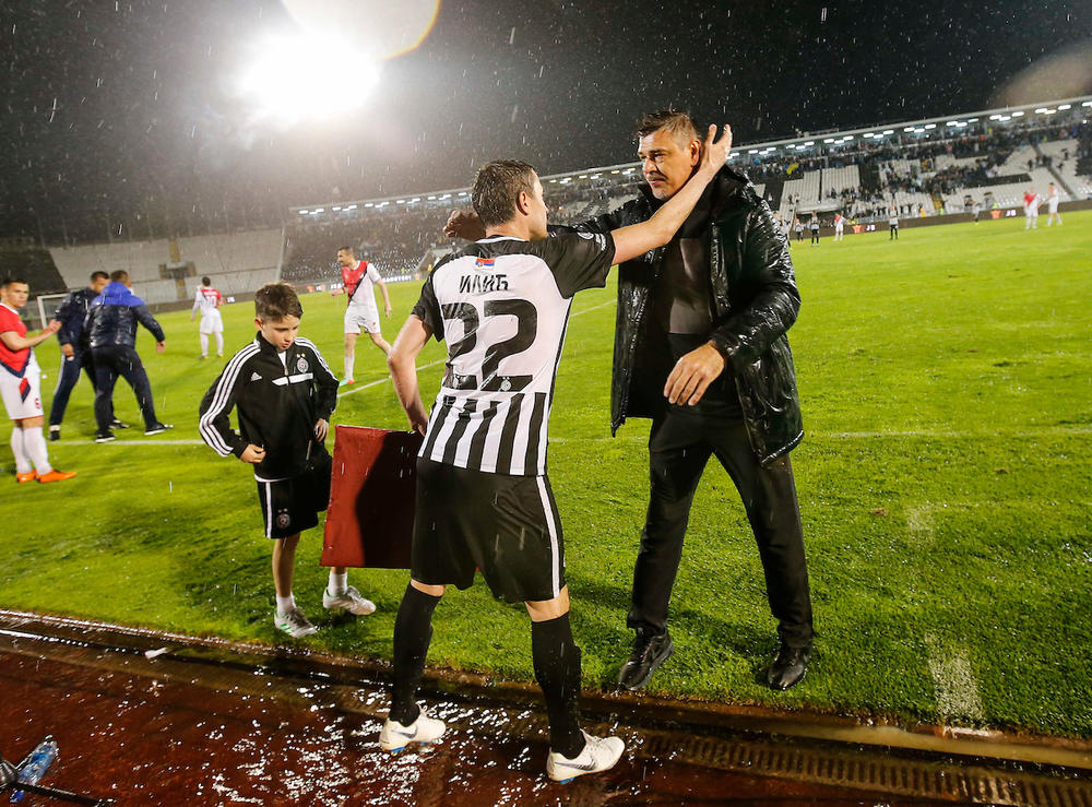 Savo Milošević i Saša Ilić  