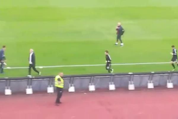 GROBARI SU SE OPRAŠTALI OD SAŠE ILIĆA: A onda se pred njima pojavio onaj drugi kapiten i zagrmelo je sa svih strana