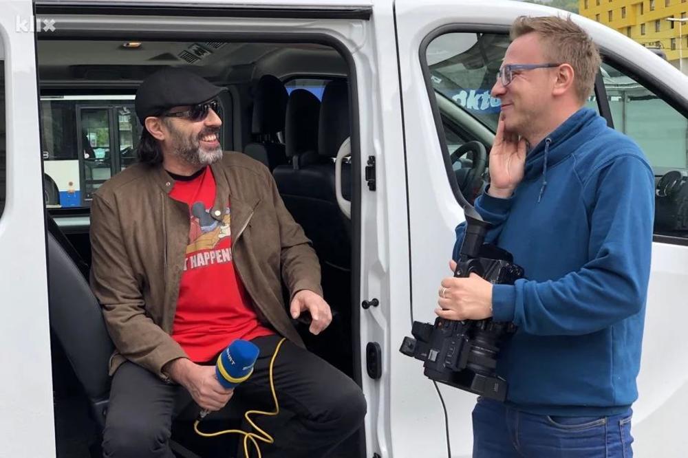 Sejo Sexon na snimanju  