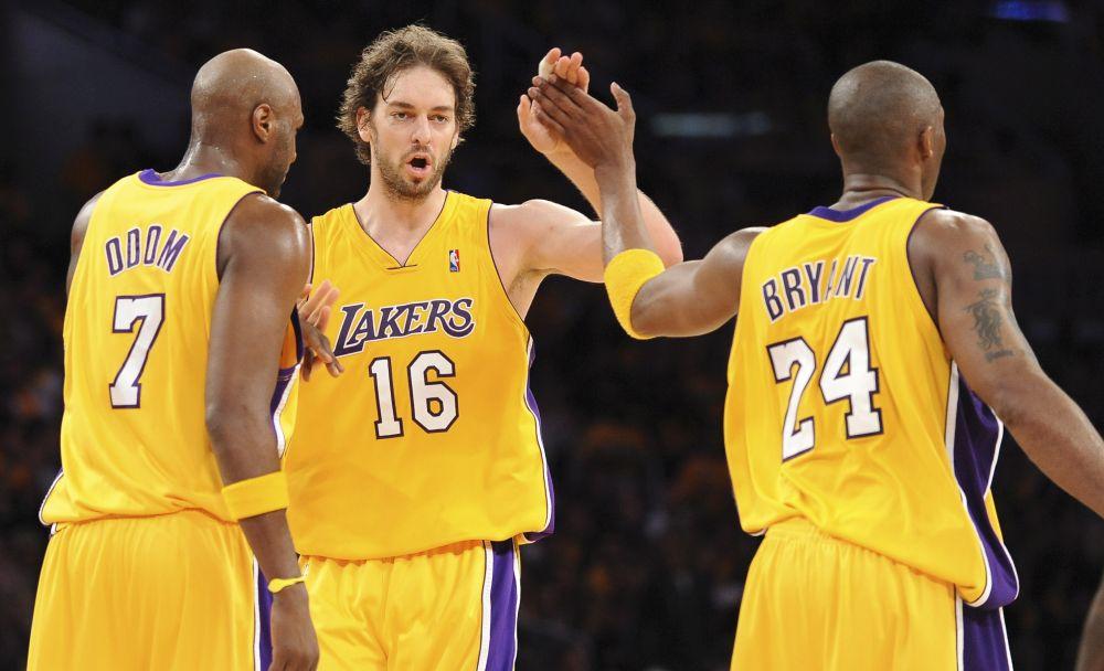 Lamar Odom je osvojio 2 šampionska prstena sa Lejkersima