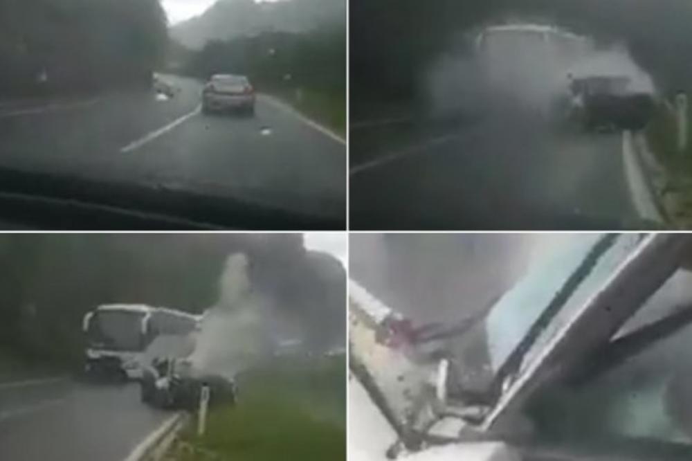 ČOVEK POGINUO, A ONI GA SNIMAJU I SMEJU SE! Ove Bosance danas ceo Balkan osuđuje, snimak je GROZAN (VIDEO)