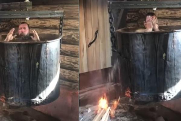 RUSKI TAJKUN SKUVAO SAM SEBE U KOTLU! Ne lažemo vas, živa istina, ima i SNIMAK! (VIDEO)