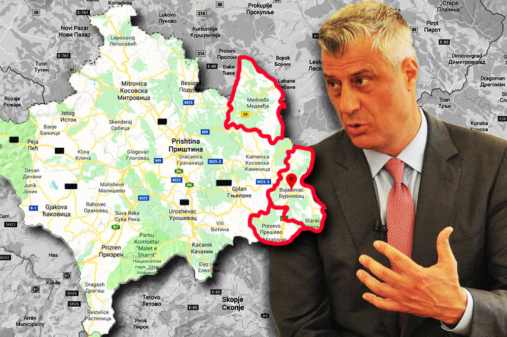 TAČI JE SPREMIO PAKAO ZA JUG SRBIJE! Albanci sprovode SCENARIO iz 1999. i OTIMAJU Preševo, Medveđu i Bujanovac