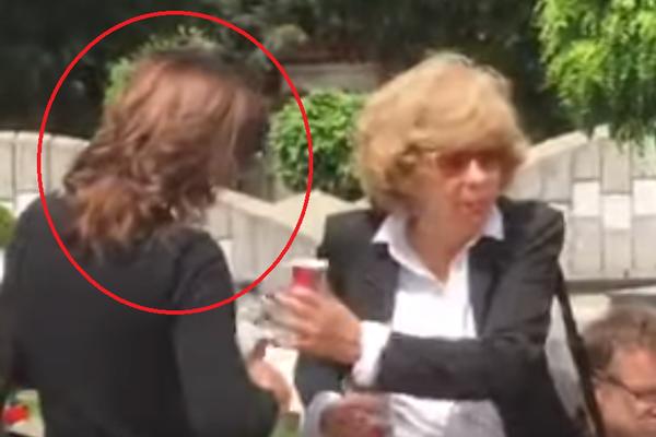 KO JE MISTERIOZNA CRNKA NA POMENU BATI ŽIVOJINOVIĆU: Niko je nije prepoznao, a sve vreme je bila pored Lule