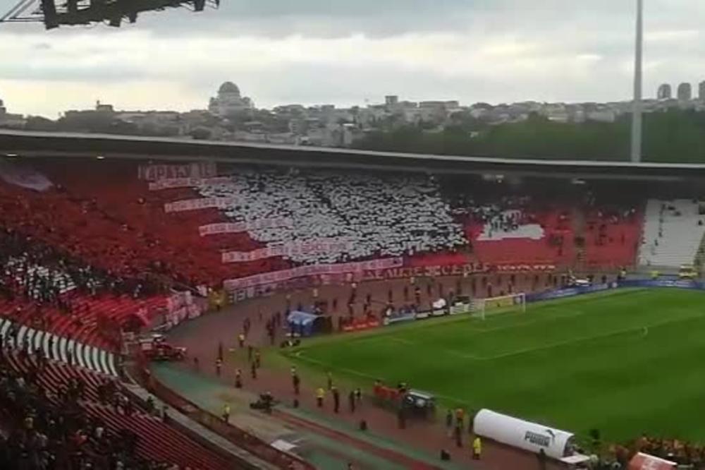 PROGRAM ZABRANJEN ZA MLAĐE OD 18 GODINA: Delije koreografijom i replikom iz kultnog filma žestoko udarile Grobare!