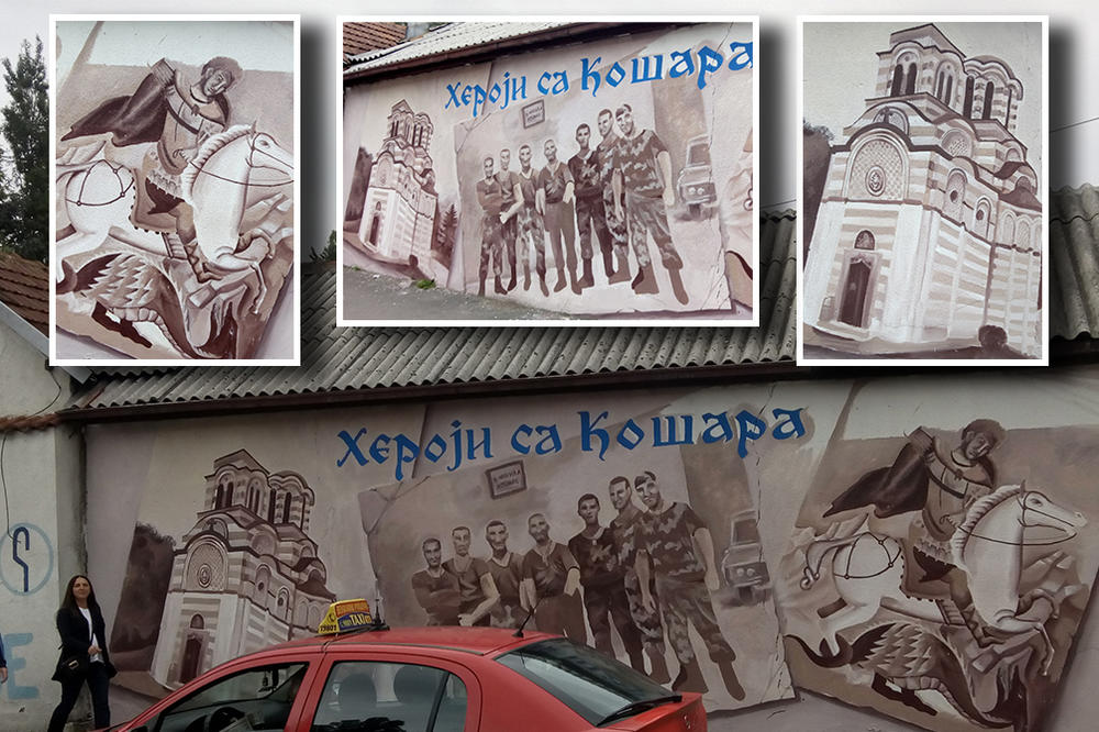 U SLAVU HEROJIMA: Na Banjici osvanuo mural sa likovima vojnika sa Košara! (FOTO)
