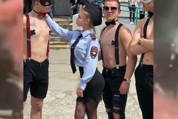 BDSM MATURANTI: Učenici iz Vladivostoka poslednji dan u školi proslavili POLUGOLI! Prizvali i policiju! (VIDEO)