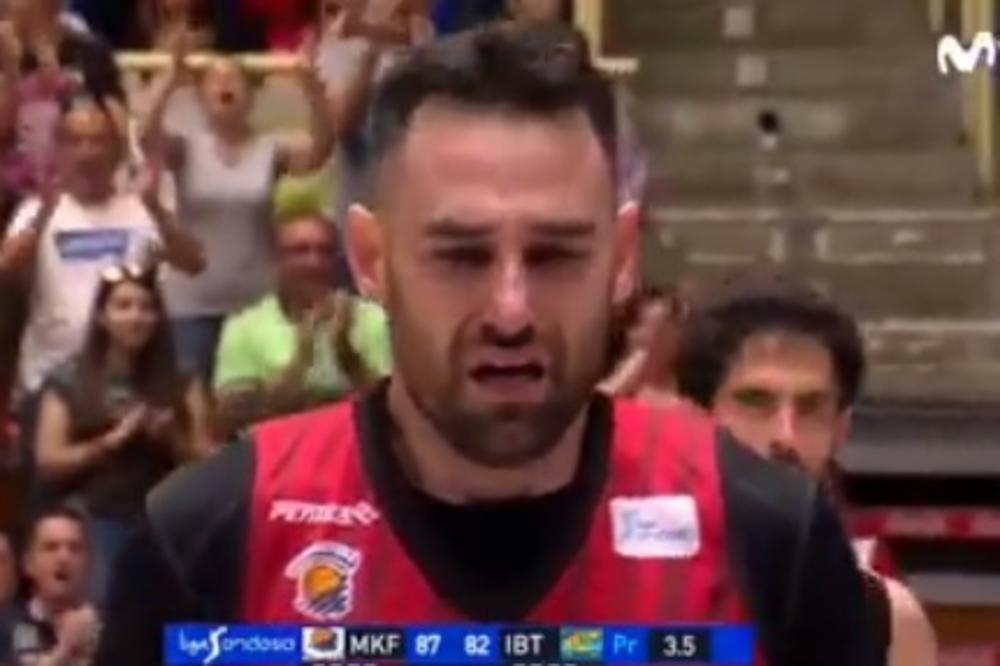 TAKO SE IDE U PENZIJU: Hrvatski as uzeo poslednji šut u karijeri - dao trojku za pobedu sa 10 metara!