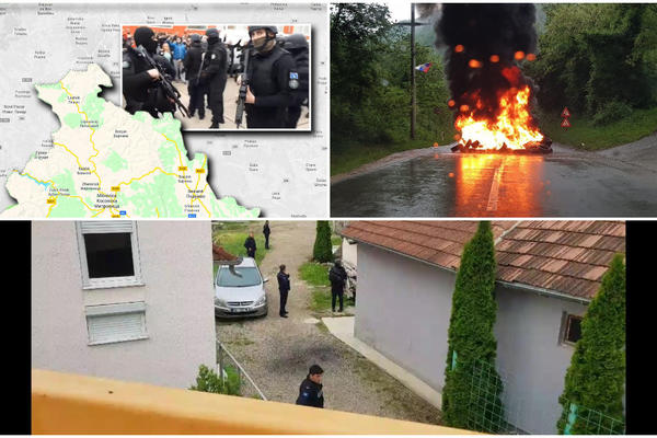 ROSU S DUGIM CEVIMA UPAO NA SEVER KOSOVA I HAPSI SRBE! Vučić podigao VOJSKU, sprema se HAOS (FOTO S LICA MESTA)