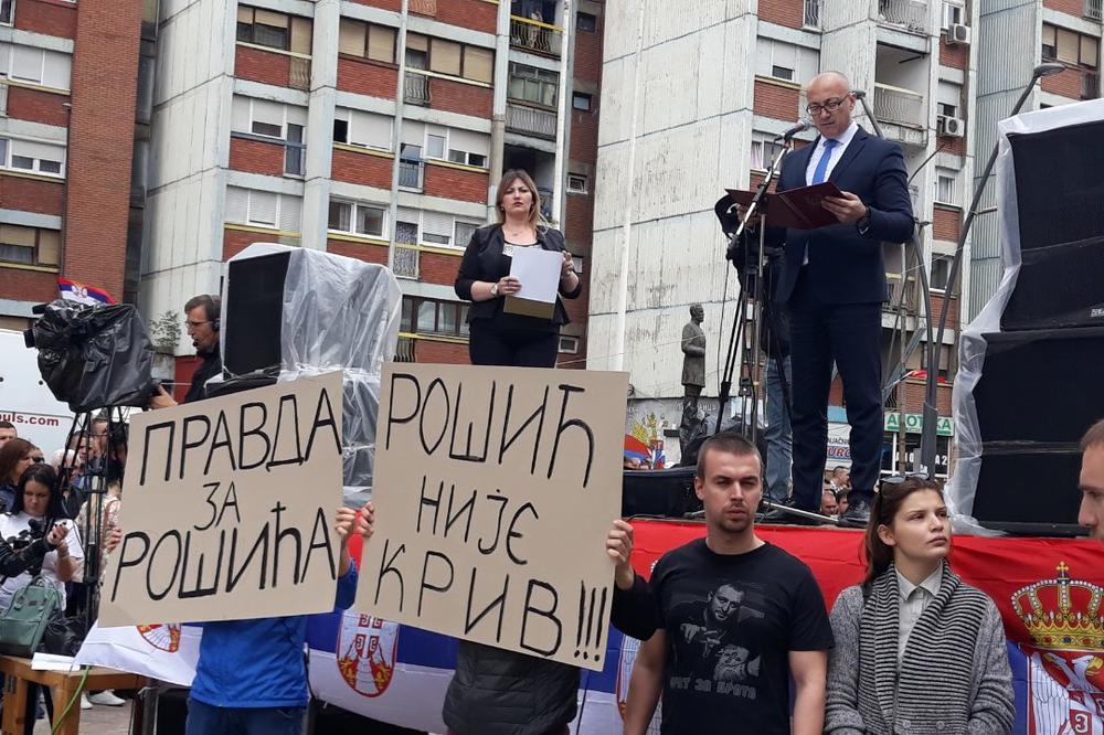 VIŠE OD 10 HILJADA SRBA NA PROTESTU U MITROVICI: Odavde nema NAZAD, mi NE ZNAMO za PREDAJU