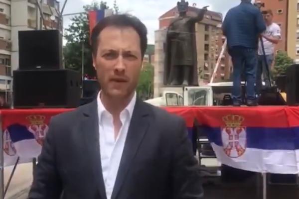 KOSOVO JE DUŠA CRNE GORE! Dok premijer CG boravi kod Haradinaja, Milačić se pridružio PROTESTU SRBA u Mitrovici
