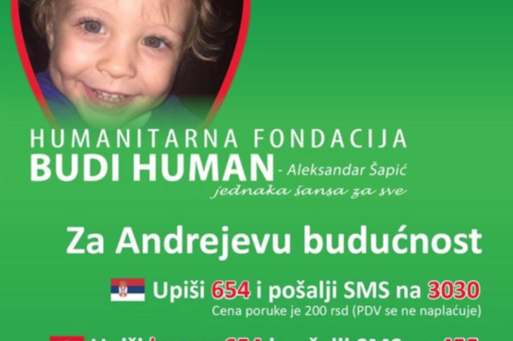 UMESTO PETICA, ON NIŽE OPERACIJE! Za Andrejevu budućnost moramo da se UJEDINIMO! SRBIJO, POMOZI (FOTO)