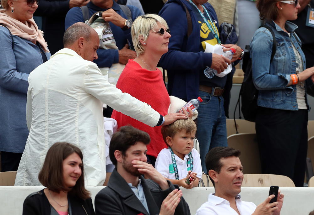 Mali Stefan je sa pažnjom gledao meč