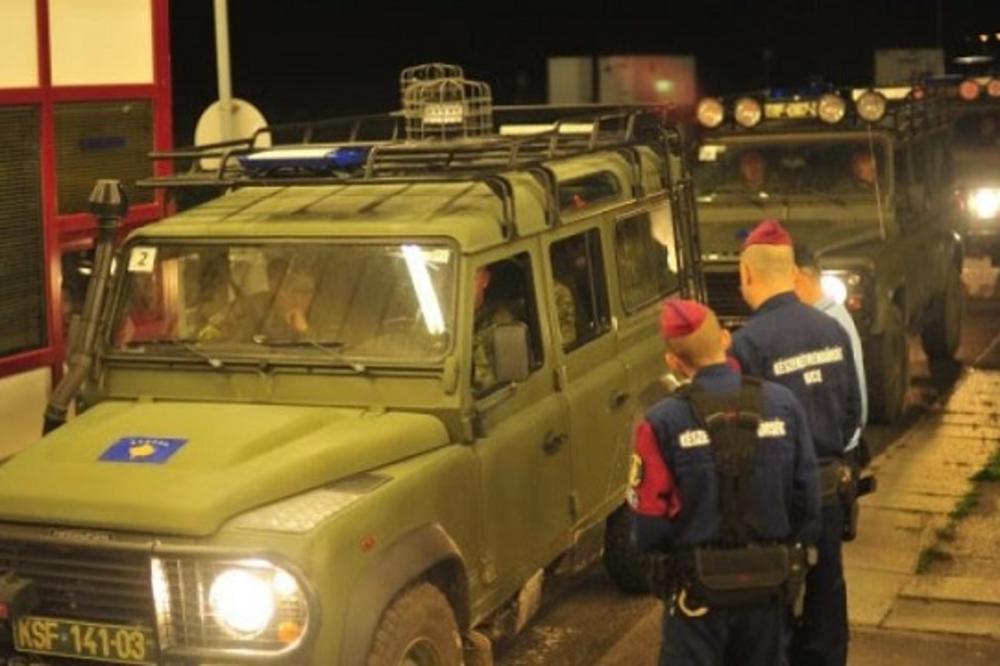 SNIMAK SA GRANICE: Pripadnici VOJSKE KOSOVA prelaze u Mađarsku, tamo učestvuju na vežbi NATO država! (FOTO)