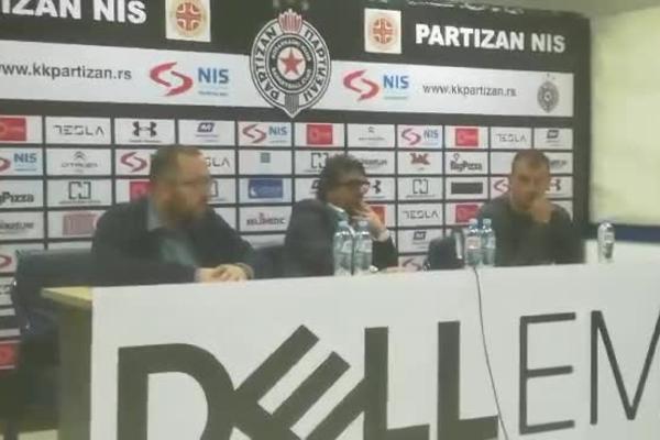 PARTIZAN POBEDIO, A TRINKIJERI NA IVICI SUZA: Trener Partizana samo što nije zaplakao zbog povrede Zagorca!