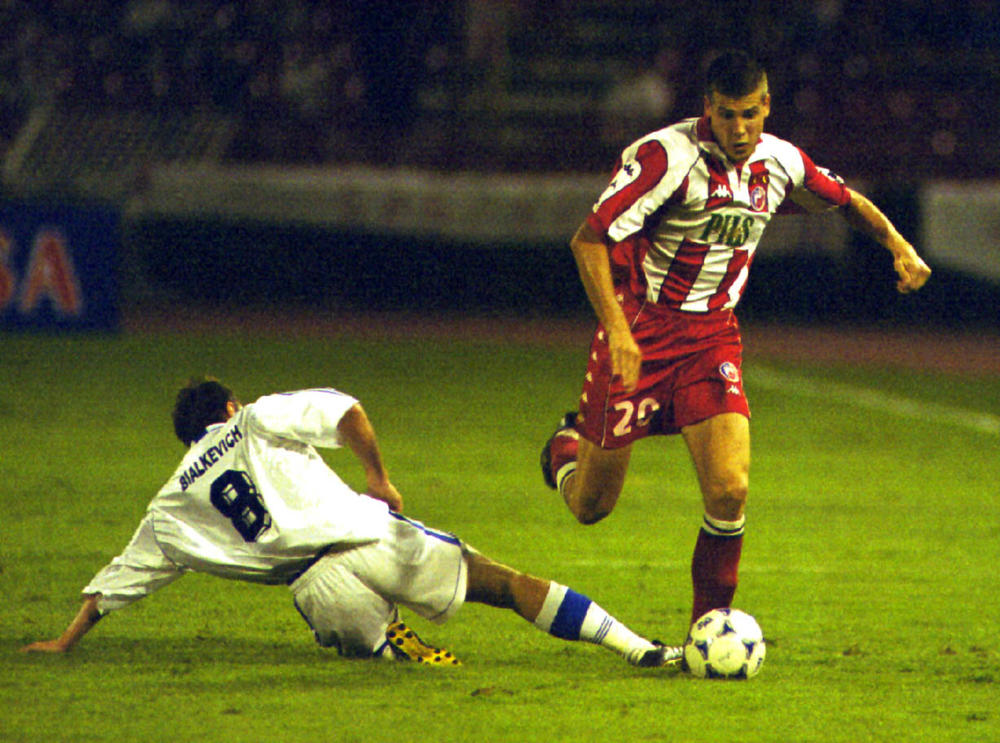 Lalatović na meču protiv Dinama iz Kijeva  