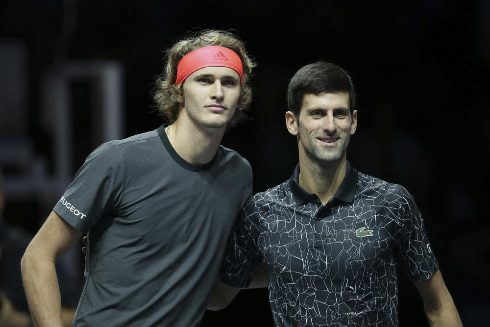 Zverev i Nole  