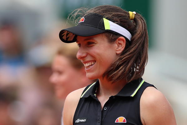 SKINULA KLETVU POSLE 36 GODINA: Konta razbila Stivensovu za polufinale Rolan Garosa protiv Vondrušove!