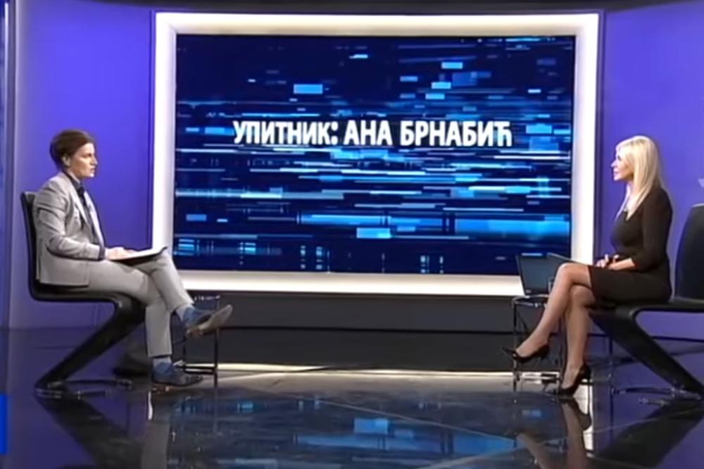 HAOS U STUDIJU RTS! Kada je Ana Brnabić IZGOVORILA ove REČI o Albancima i Americi nastao je MUK (VIDEO)