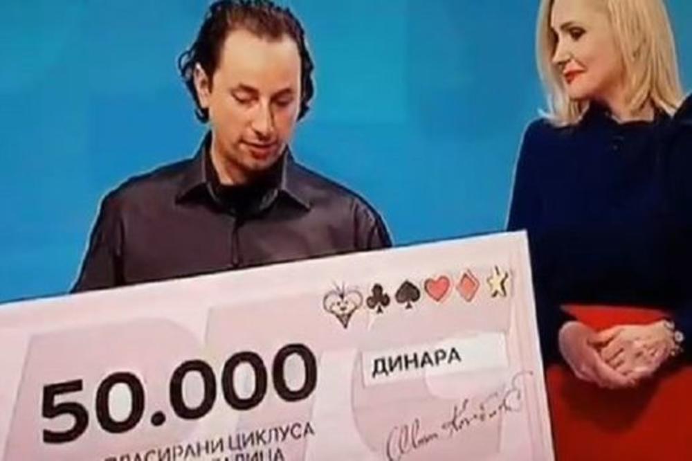 MARKO JE U SLAGALICI OSVOJIO 50.000 DINARA: Kad je rekao kome će pokloniti nagradu NASTAO JE MUK (FOTO)